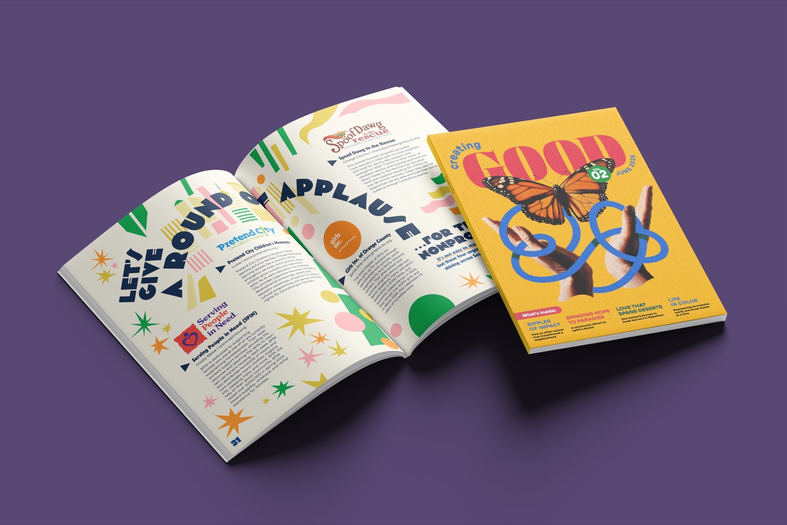 Creating Good Magazine Volume 2 cover