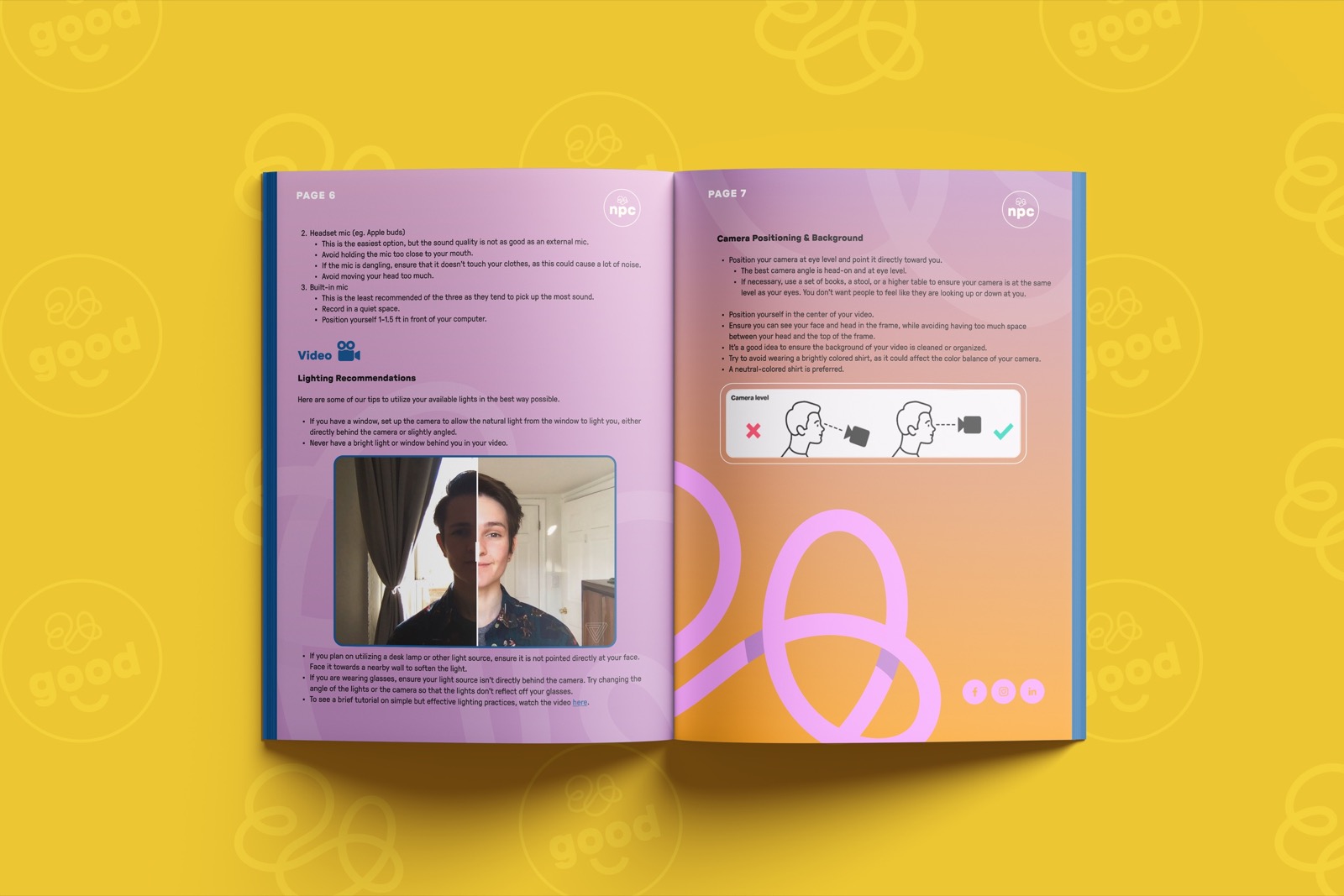 Welcome packet spread 4