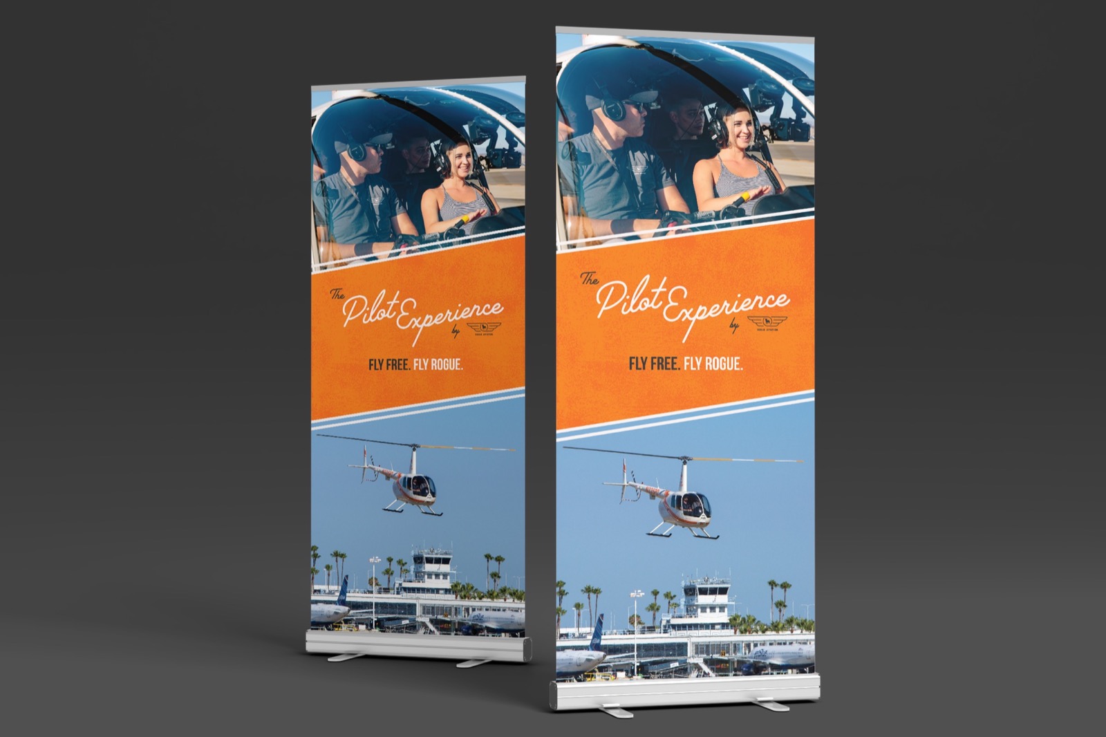 Pilot Experience banner mockup