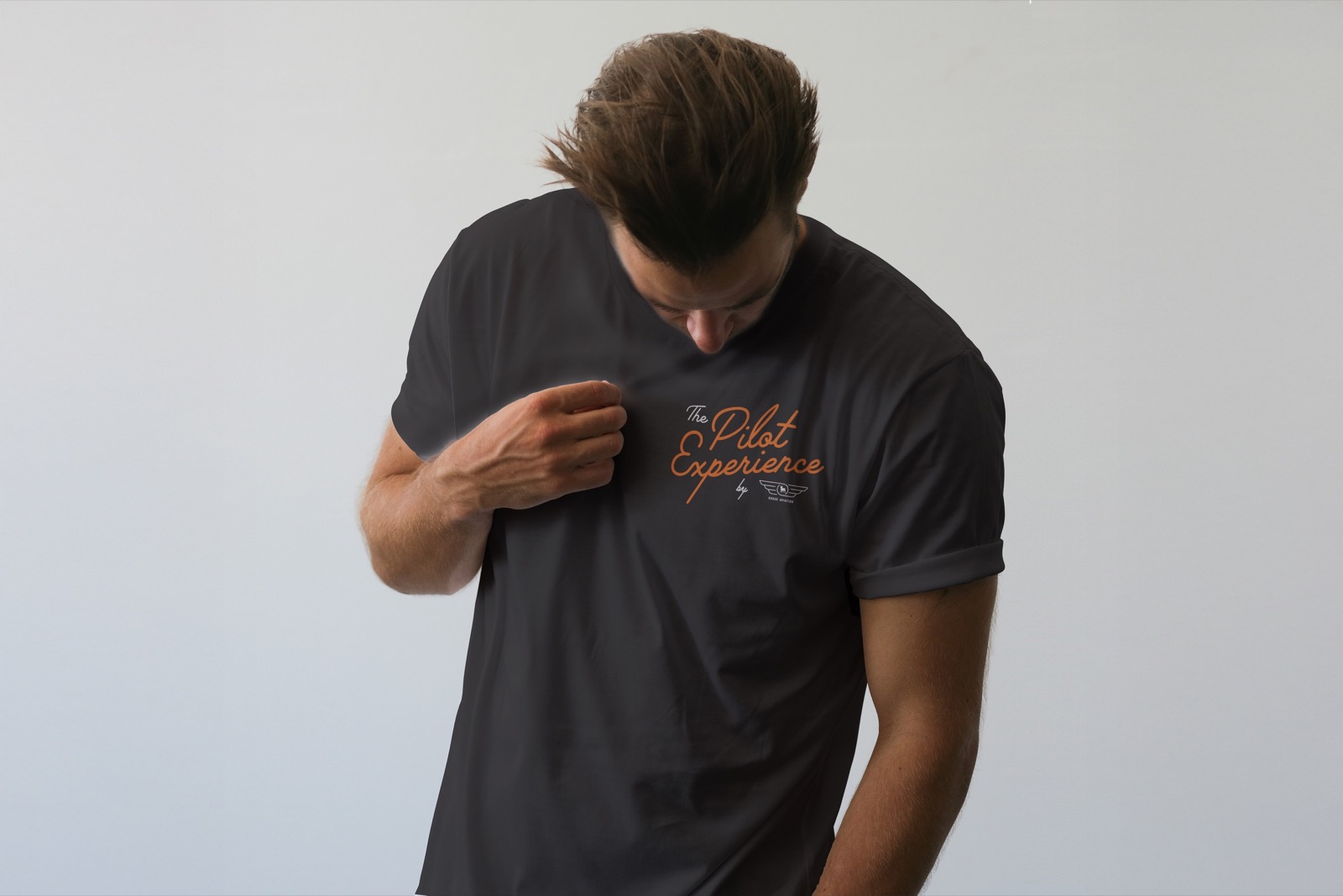 Pilot Experience t-shirt, front