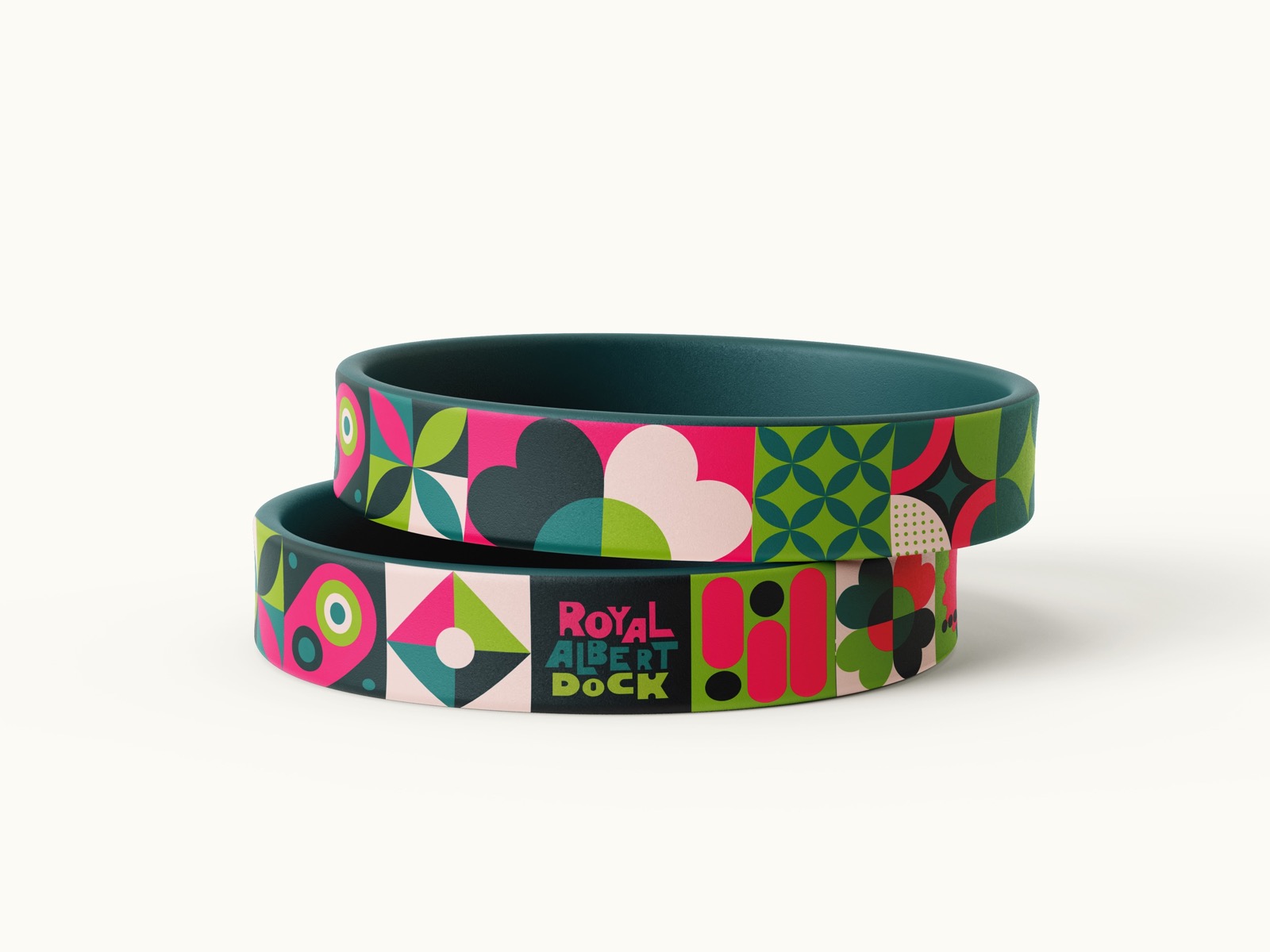 Creative Quay wristband mockup